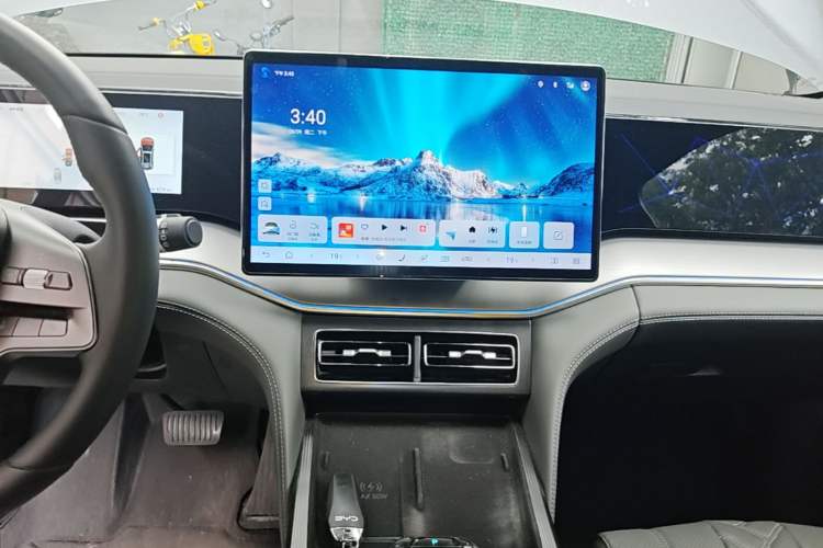 Used BYD Song L DM-i 2025 Intelligent Driving Version 160 km Excellence Edition Audio And AC Panel
