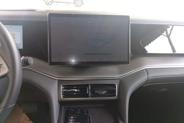 Used BYD Song L DM-i 2025 Intelligent Driving Version 112 km Leading Trim Audio And AC Panel