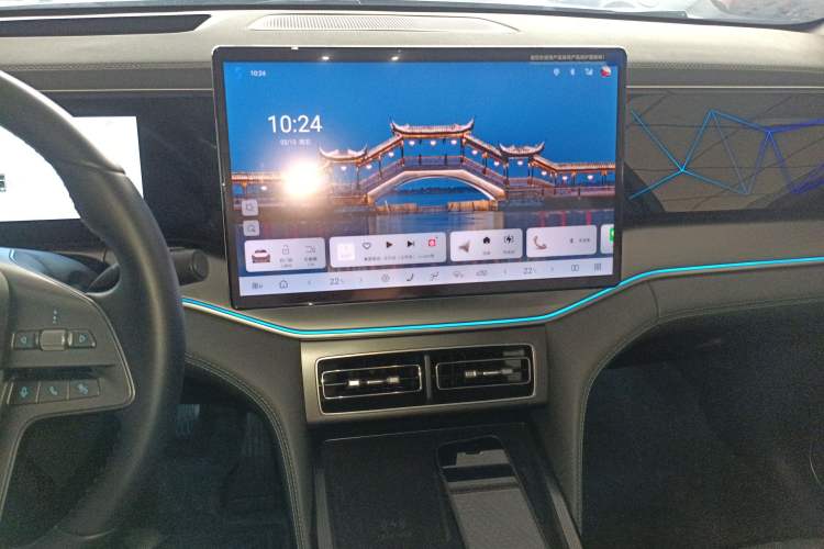 Used BYD Song L DM-i 2025 Intelligent Driving Version 160 km Excellence Edition Audio And AC Panel