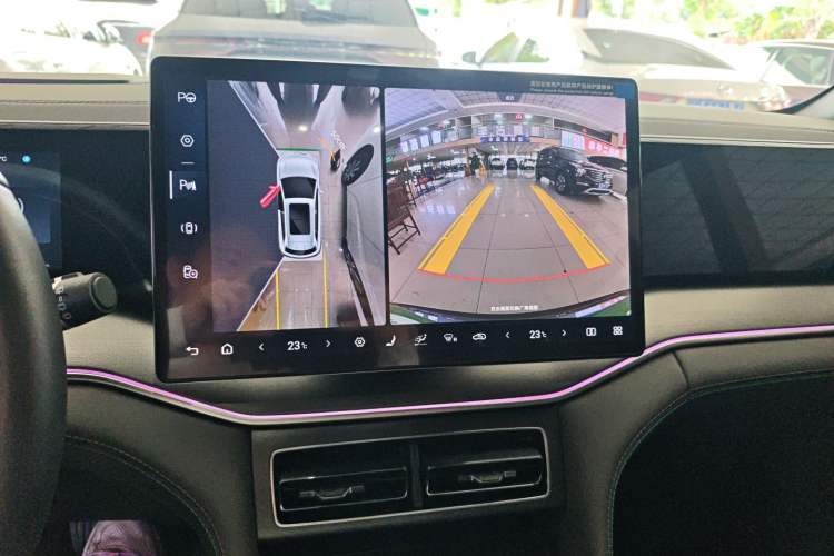 Used BYD Song L DM-i 2025 Intelligent Driving Version 160 km Beyond-Range Type Audio And AC Panel