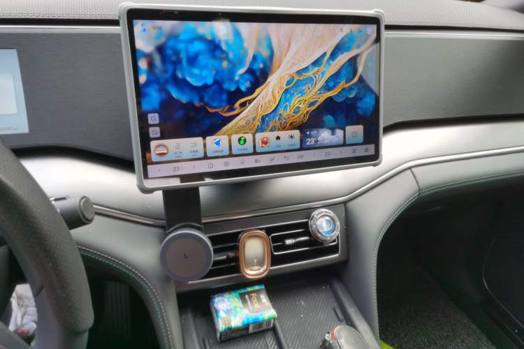 Used BYD Song L DM-i 2025 Intelligent Driving Version 112 km Leading Trim Audio And AC Panel