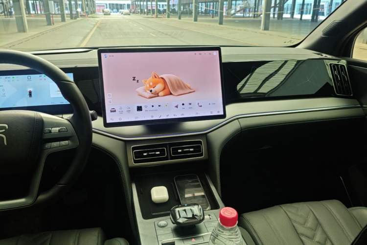 Used BYD Song L DM-i 2025 Intelligent Driving Version 160 km Beyond-Range Type Audio And AC Panel