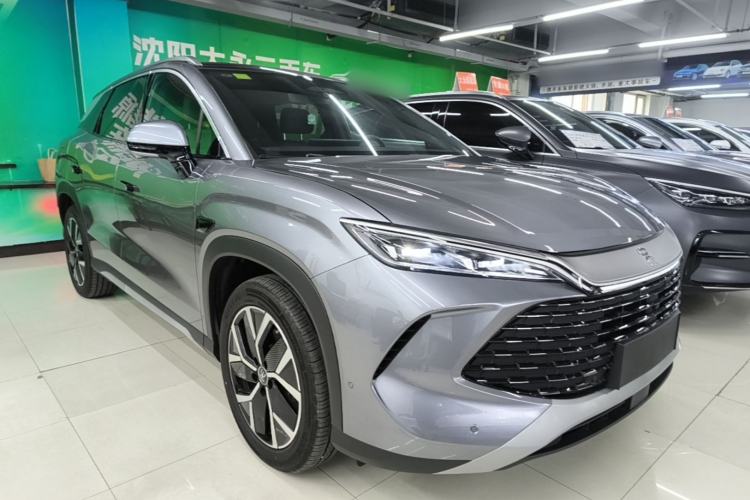 Used BYD Song L DM-i 2025 Intelligent Driving Version 160 km Excellence Edition Front Right 45 Deg
