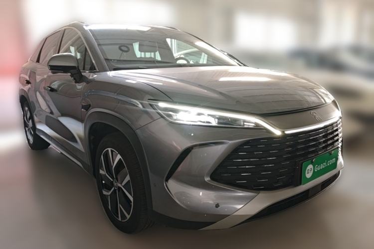 Used BYD Song L DM-i 2025 Intelligent Driving Version 160 km Excellence Edition Front Right 45 Deg