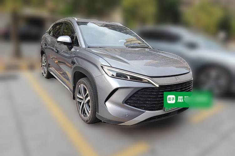 Used BYD Song L DM-i 2025 Intelligent Driving Version 112 km Leading Trim Front Right 45 Deg