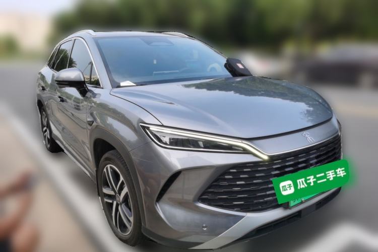 Used BYD Song L DM-i 2025 Intelligent Driving Version 112 km Leading Trim Front Right 45 Deg