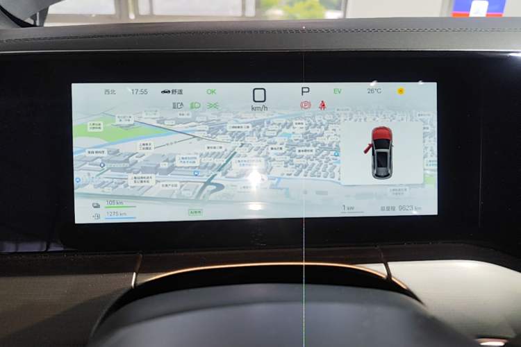 Used BYD Song L DM-i 2025 Intelligent Driving Version 160 km Excellence Edition Instrument Cluster
