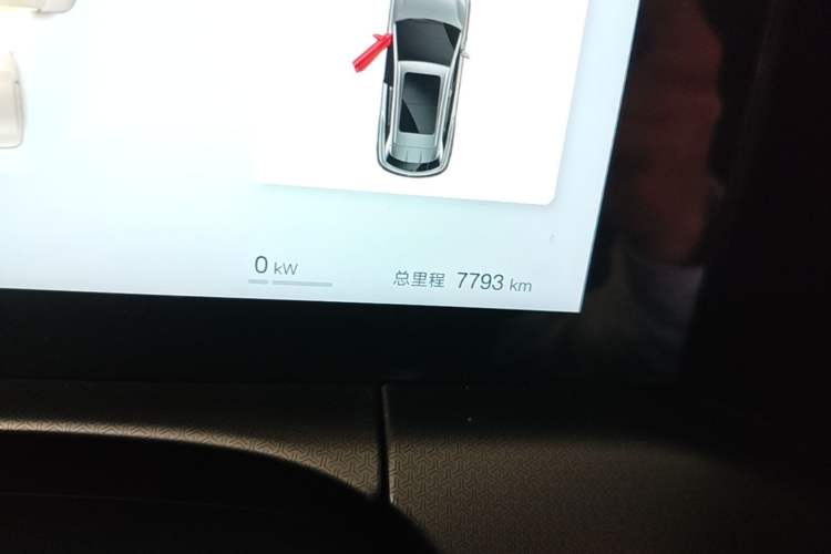 Used BYD Song L DM-i 2025 Intelligent Driving Version 160 km Excellence Edition Odometer Close Up