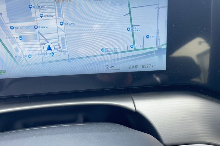 Used BYD Song L DM-i 2025 Intelligent Driving Version 112 km Leading Trim Odometer Close Up