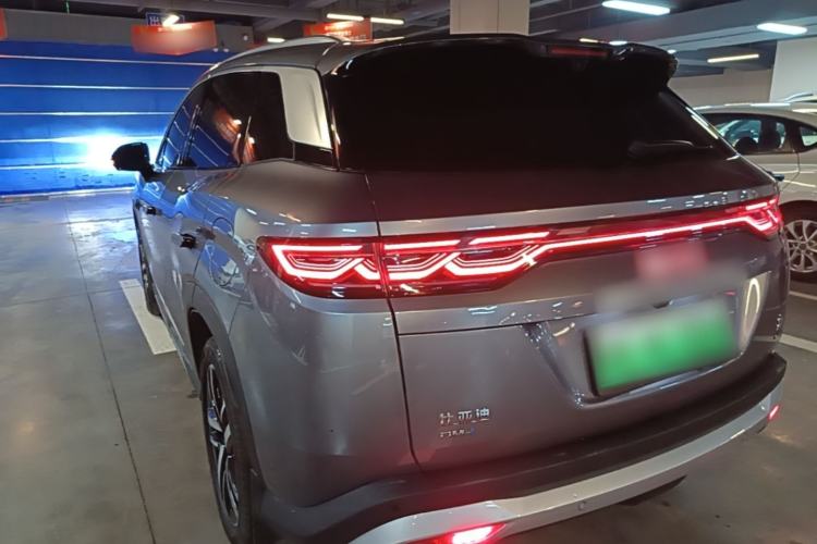 Used BYD Song L DM-i 2025 Intelligent Driving Version 112 km Leading Trim Rear Left 45 Deg