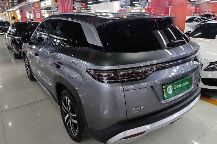 Used BYD Song L DM-i 2025 Intelligent Driving Version 112 km Leading Trim Rear Left 45 Deg