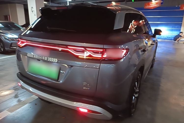 Used BYD Song L DM-i 2025 Intelligent Driving Version 112 km Leading Trim Rear Right 45 Deg