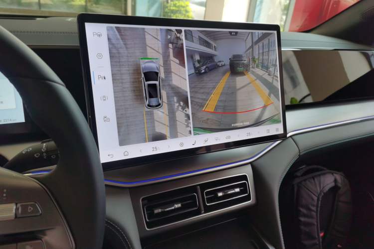 Used BYD Song L DM-i 2025 Intelligent Driving Version 160 km Excellence Edition Audio And AC Panel