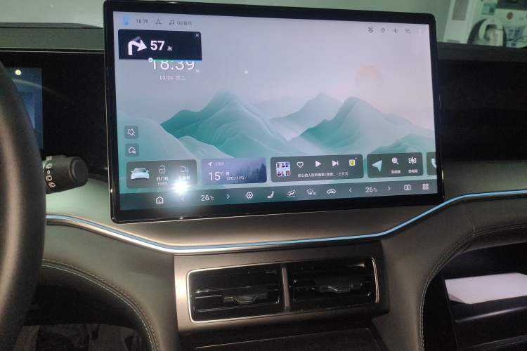 Used BYD Song L DM-i 2025 Intelligent Driving Version 160 km Beyond-Range Type Audio And AC Panel