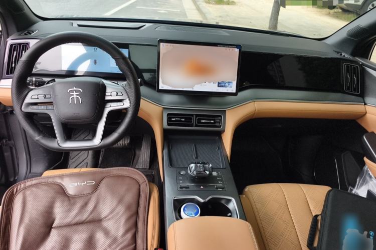 Used BYD Song L DM-i 2025 Intelligent Driving Version 112 km Leading Trim Center Console