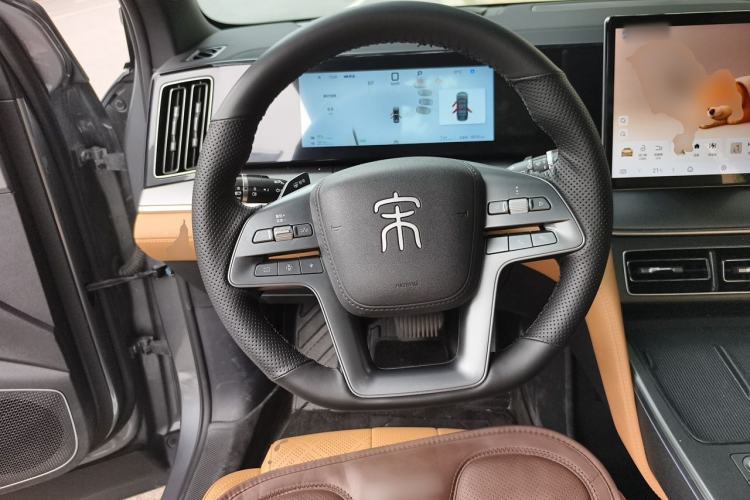 Used BYD Song L DM-i 2025 Intelligent Driving Version 112 km Leading Trim Steering Wheel