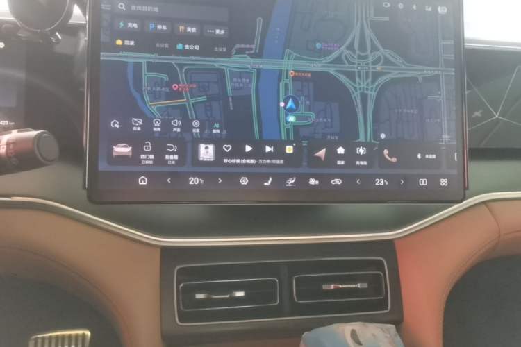 Used BYD Song L DM-i 2025 Intelligent Driving Version 160 km Beyond-Range Type Audio And AC Panel