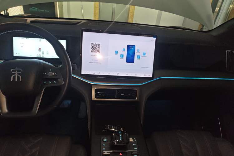 Used BYD Song L DM-i 2025 Intelligent Driving Version 160 km Beyond-Range Type Audio And AC Panel