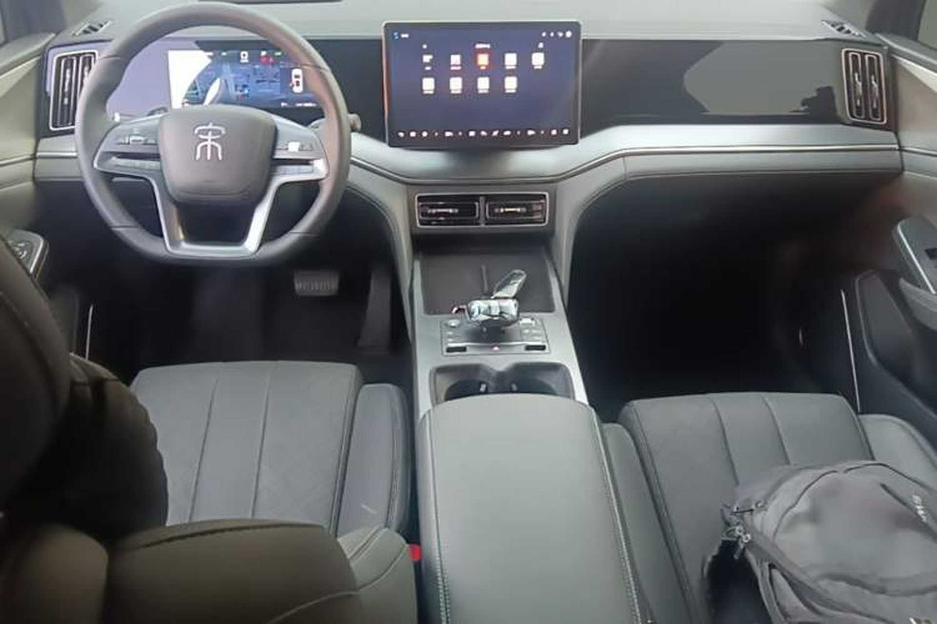 Used BYD Song L DM-i 2025 Intelligent Driving Version 112 km Leading Trim Center Console