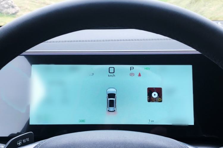 Used BYD Song L DM-i 2025 Intelligent Driving Version 160 km Beyond-Range Type Instrument Cluster