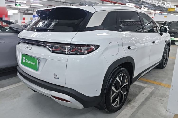Used BYD Song L DM-i 2025 Intelligent Driving Version 160 km Beyond-Range Type Rear Right 45 Deg