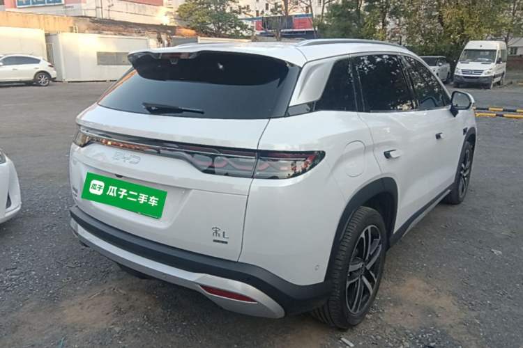 Used BYD Song L DM-i 2025 Intelligent Driving Version 112 km Leading Trim Rear Right 45 Deg