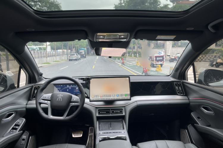 Used BYD Song L DM-i 2026 Model 130KM Superior Version Audio And AC Panel