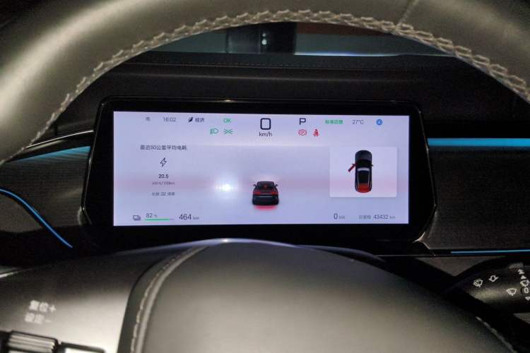Used BYD Song L EV 2024 602 km All-Wheel-Drive Excellence Version Instrument Cluster