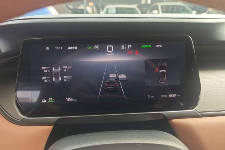 Used BYD Song L EV 2024 550km Beyond Edition Instrument Cluster