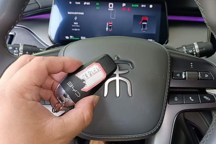 Used BYD Song L EV 2024 602 km All-Wheel-Drive Excellence Version Vehicle Key