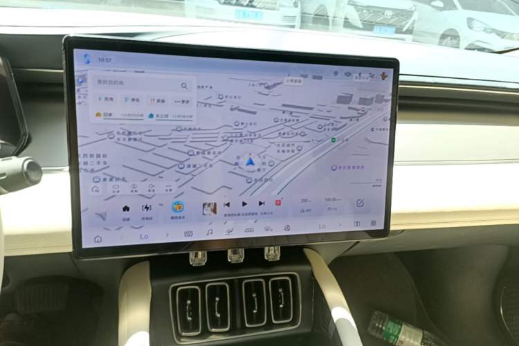 Used BYD Song L EV 2024 550 km Excellence Version Audio And AC Panel