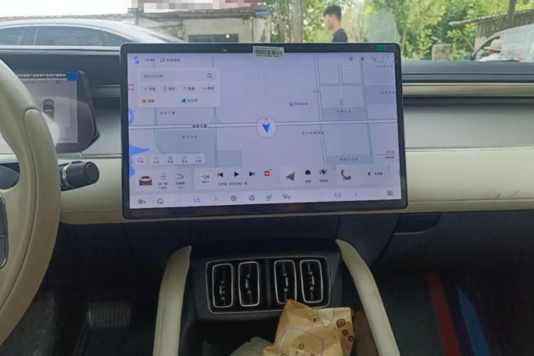 Used BYD Song L EV 2024 550km Beyond Edition Audio And AC Panel