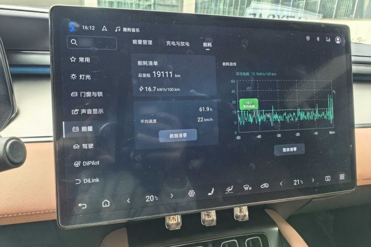 Used BYD Song L EV 2024 550 km Excellence Version Audio And AC Panel