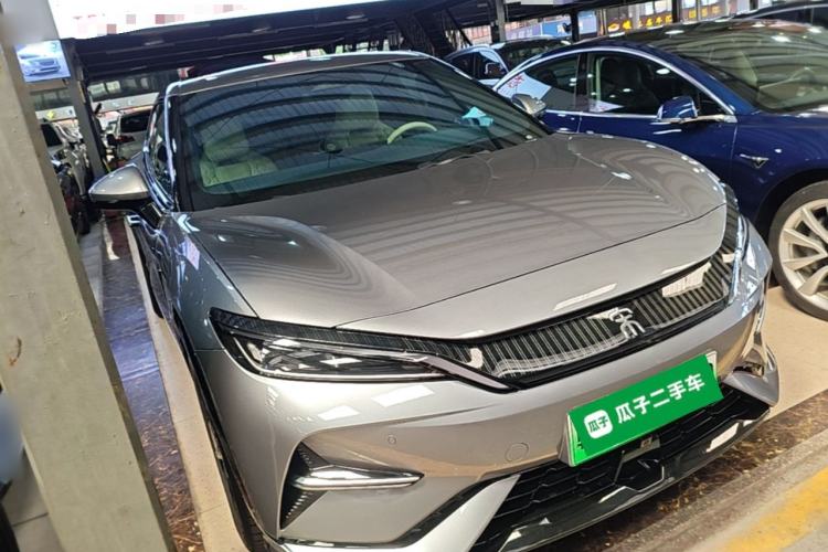 Used BYD Song L EV 2024 550km Beyond Edition Front Right 45 Deg