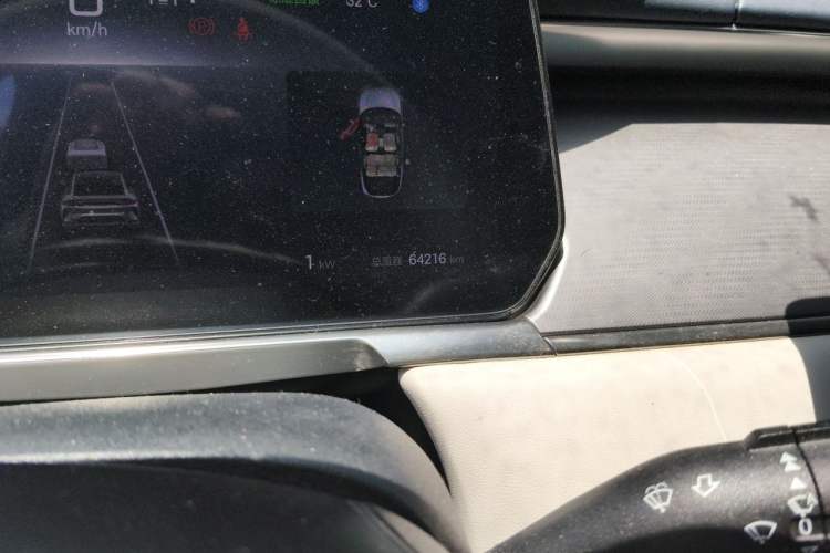 Used BYD Song L EV 2024 550 km Excellence Version Odometer Close Up