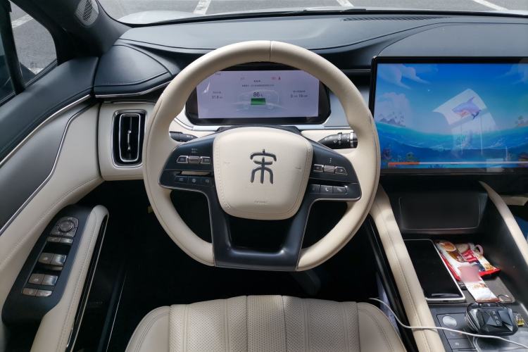 Used BYD Song L EV 2024 550km Beyond Edition Steering Wheel