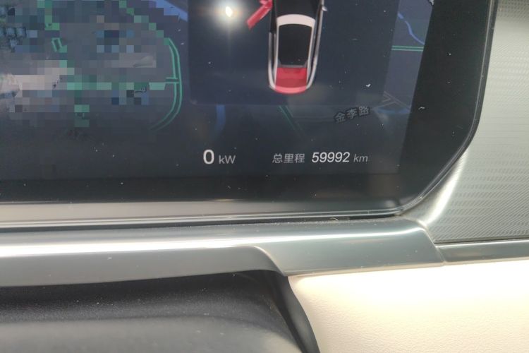 Used BYD Song L EV 2024 550km Beyond Edition Odometer Close Up