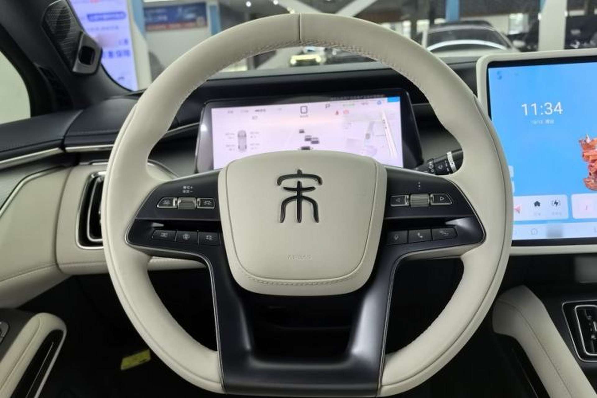 Used BYD Song L EV 2024 662 km Excellence Version Steering Wheel