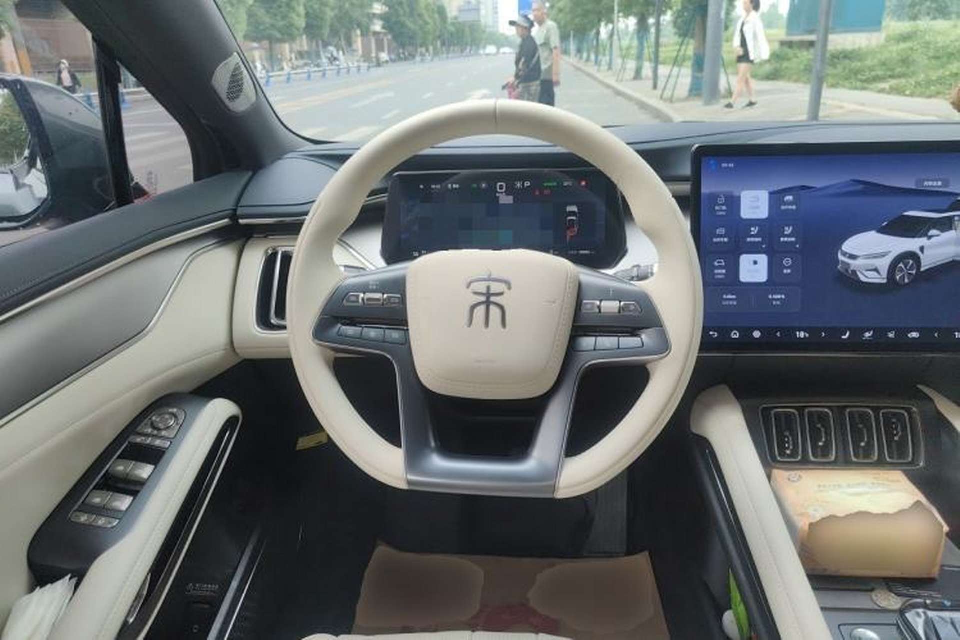Used BYD Song L EV 2024 550km Beyond Edition Steering Wheel