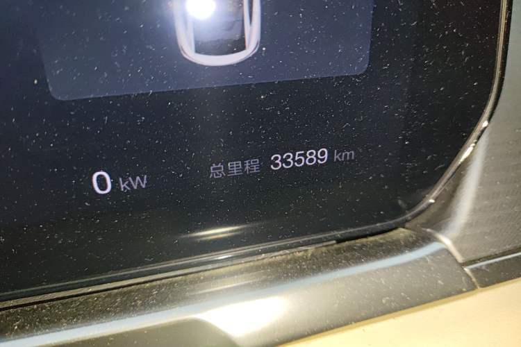 Used BYD Song L EV 2024 550km Beyond Edition Odometer Close Up