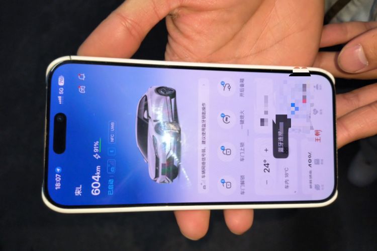 Used BYD Song L EV 2024 662 km Excellence Version Vehicle Key