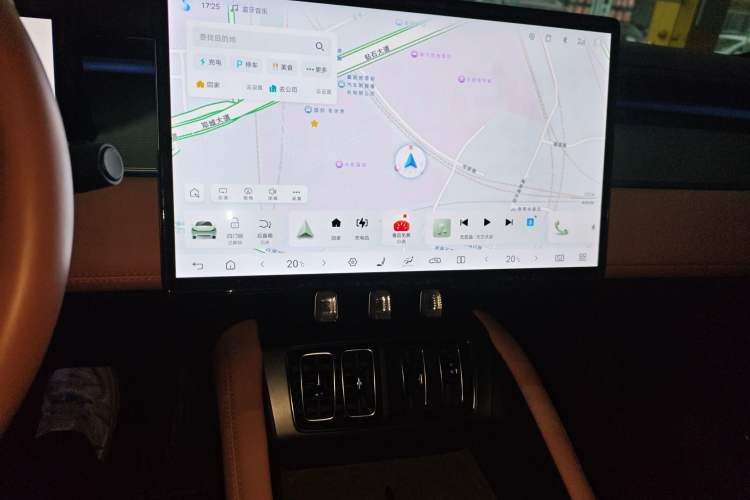 Used BYD Song L EV 2025 662 km Advanced Intelligent Driving Version Audio And AC Panel