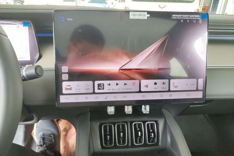 Used BYD Song L EV 2025 Intelligent Driving Version 662 km LiDAR Excellence Edition Audio And AC Panel