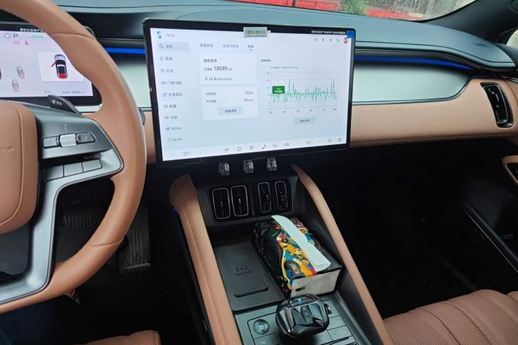 Used BYD Song L EV 2025 Intelligent Driving Version 662 km LiDAR Excellence Edition Audio And AC Panel