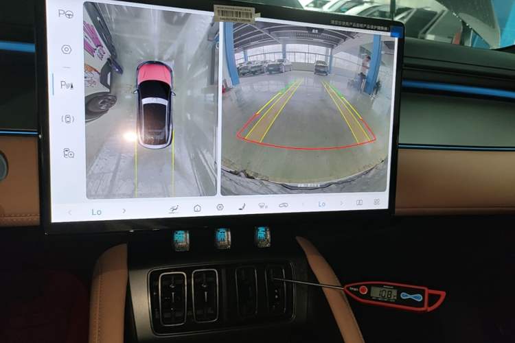 Used BYD Song L EV 2025 Intelligent Driving Version 662 km LiDAR Excellence Edition Audio And AC Panel