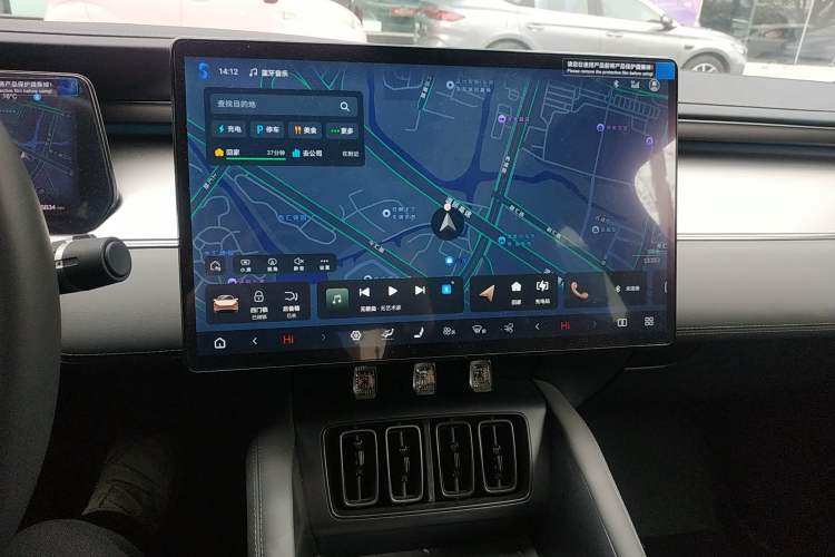 Used BYD Song L EV 2025 Intelligent Driving Version 662 km LiDAR Excellence Edition Audio And AC Panel