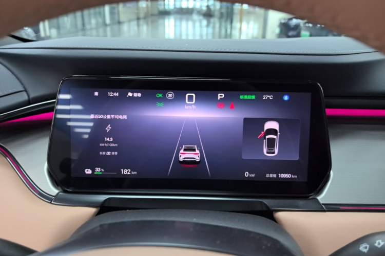 Used BYD Song L EV 2025 550 km Excellence Version Instrument Cluster