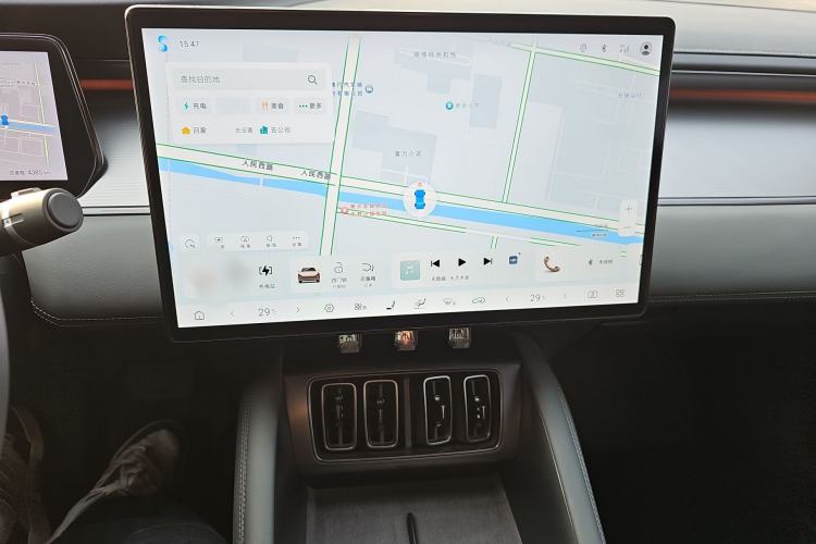 Used BYD Song L EV 2025 Intelligent Driving Version 662 km LiDAR Excellence Edition Audio And AC Panel