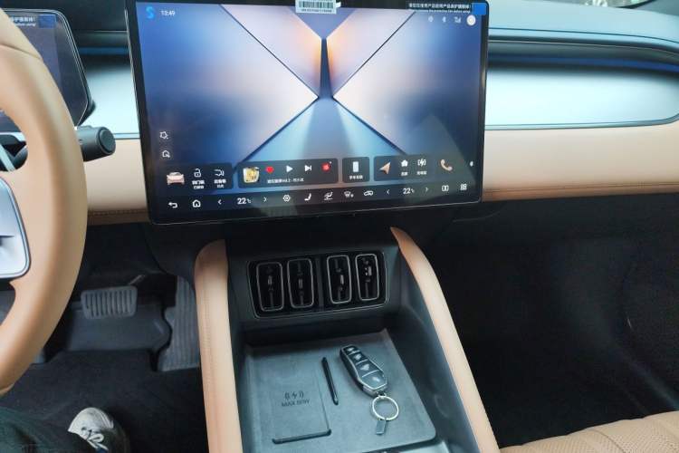 Used BYD Song L EV 2025 Intelligent Driving Version 662 km LiDAR Excellence Edition Audio And AC Panel