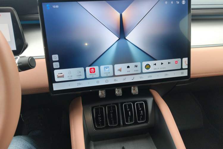 Used BYD Song L EV 2025 Intelligent Driving Version 662 km LiDAR Excellence Edition Audio And AC Panel